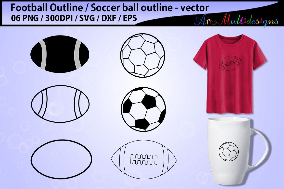 1158x772 Football Outline Football Silhouette Outline Vector