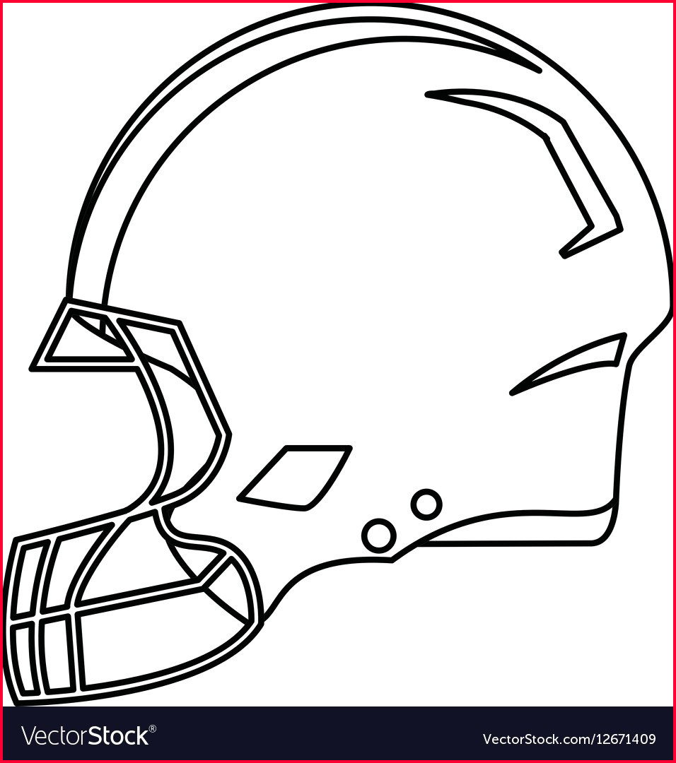 Football Outline Vector at Vectorified.com | Collection of Football ...