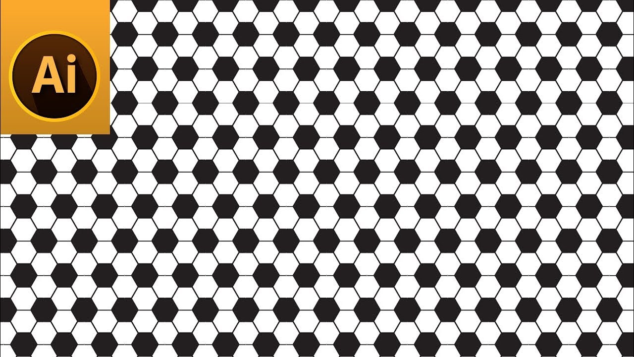 Illustrator Tutorial Football Or Soccer Ball Pattern Vector 1280x720 Illustrator Tutorial Football Or Soccer Ball Pattern Vector