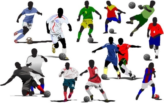 Football Silhouette Vector Free Vector Download 571x359 Football Silhouette Vector Free Vector Download