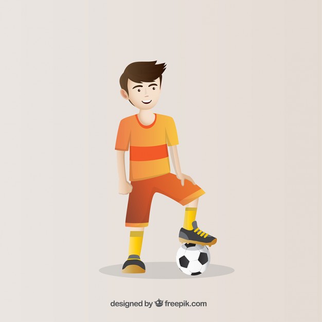 Nice Football Player Vector Free Download 626x626 Nice Football Player Vector Free Download