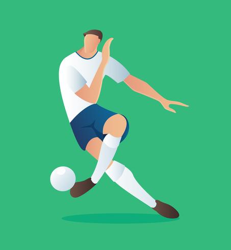 453x490 Soccer Action Player Football Player Vector Illustration