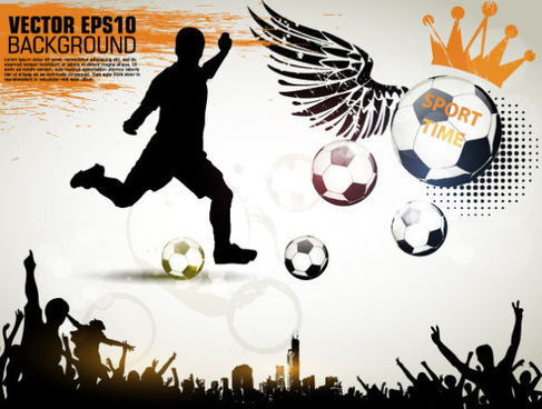 Football Sports Poster Free Vector Download 487x368 Football Sports Poster Free Vector Download