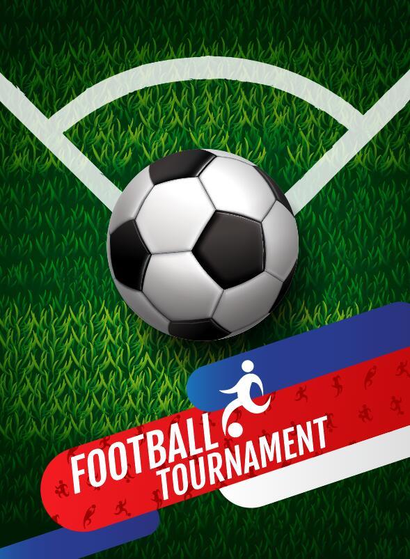 Football Tournament Poster Vector Free Download 589x803 Football Tournament Poster Vector Free Download