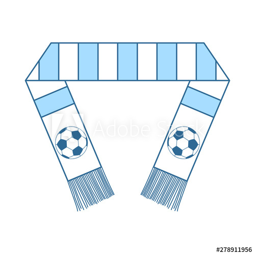 500x500 Football Fans Scarf Icon