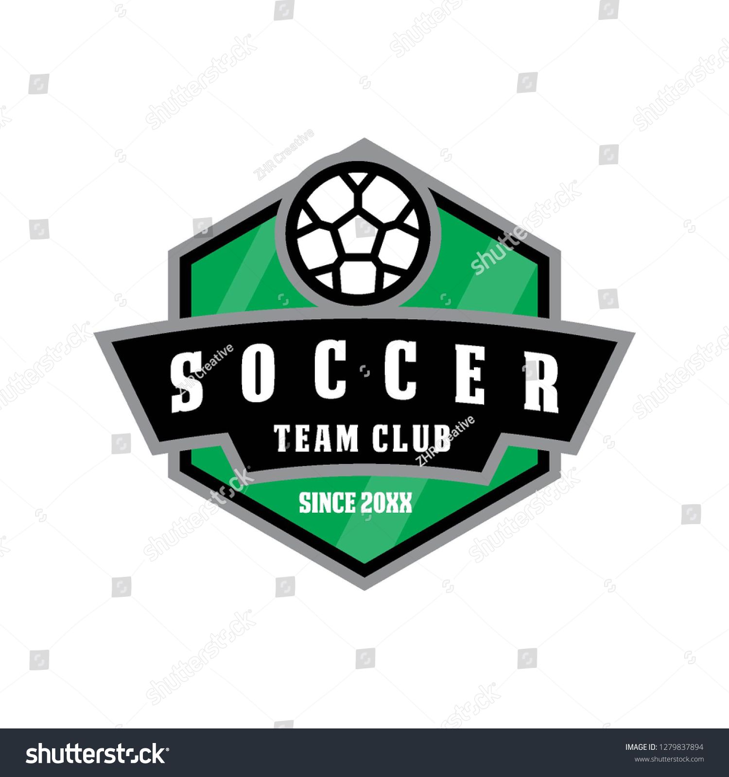 1500x1600 Football Soccer Team Club Emblem League Badge Competition