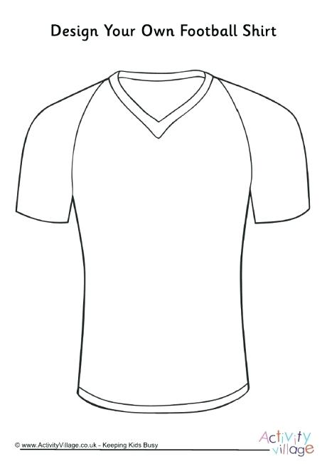 460x652 Football Strip Template Kit Vector