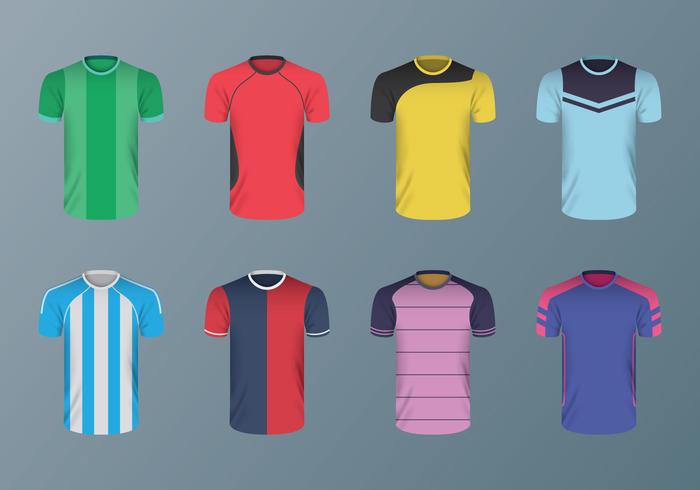 700x490 Free Football Shirt Vectors
