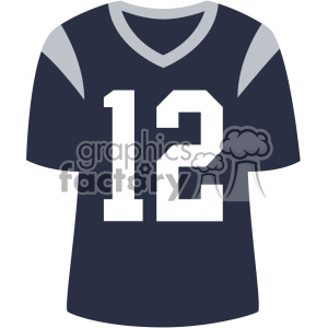 300x300 New England Football Jersey Vector Art Clipart