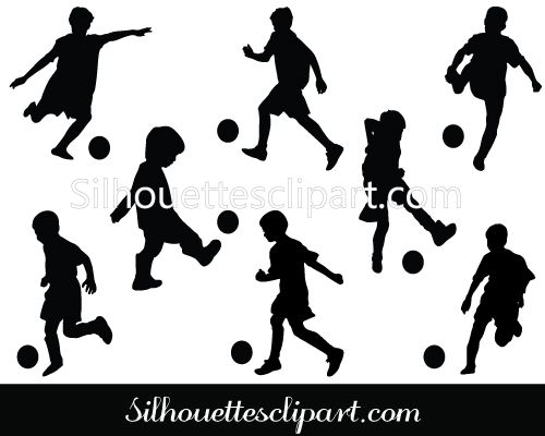 Football Silhouette Vector At Vectorified.com 