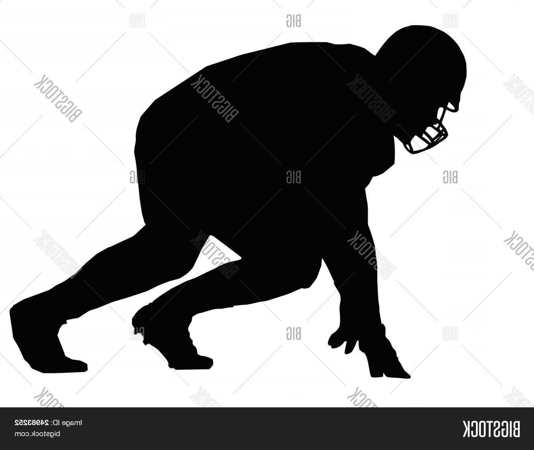 1800x1519 Defensive Football Player Silhouette Vector Boozeworthy