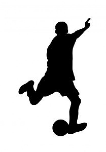 436x626 Soccer Vector Silhouettes Images