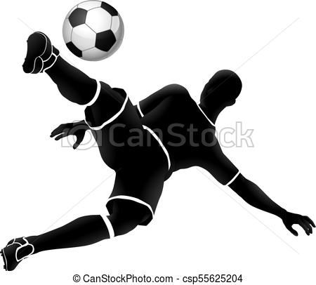 450x406 Collection Of 'football Silhouette Vector' Download More Than