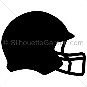 336x334 Extraordinary Inspiration Football Helmet Silhouette Vector Free
