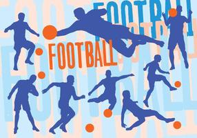 286x200 Football Silhouette Free Vector Art