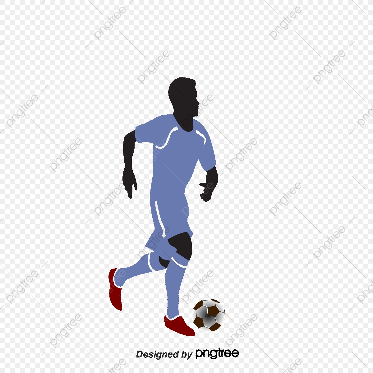 1200x1200 Football Silhouettes, Vector Football, Competitive Sport Football