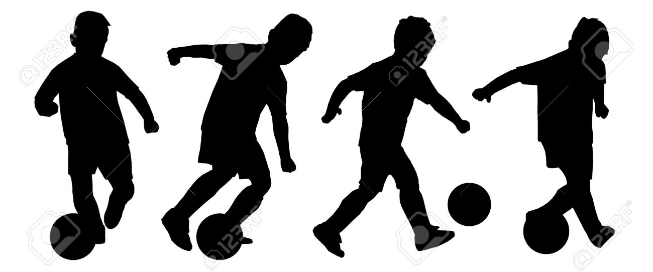 Football Silhouette Vector Free at Vectorified.com | Collection of ...