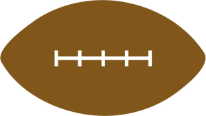 300x169 Free American Football Player Silhouette Vector Public