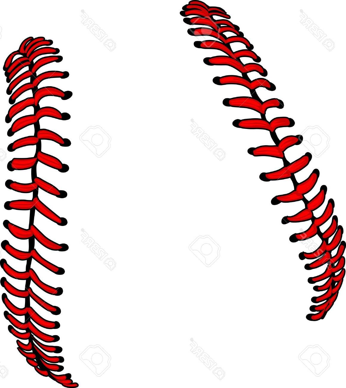 1162x1300 Best Vector Softball Stitches Bow Vector Free Free Vector