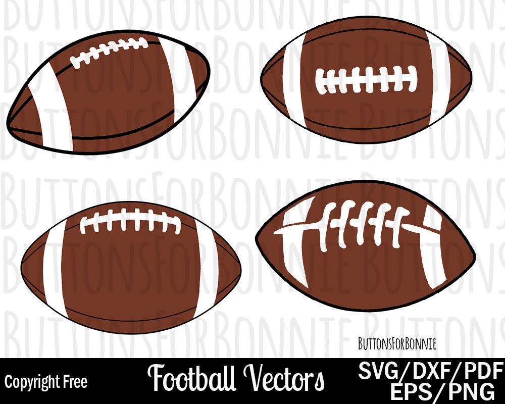1000x800 Football Football Clipart, Football Vector, Dxf, Pdf