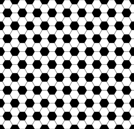 450x433 Seamless Soccer Football Hexagon Background Black Texture Vector