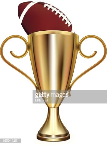 356x482 Football Trophy Vector Illustration Premium Clipart