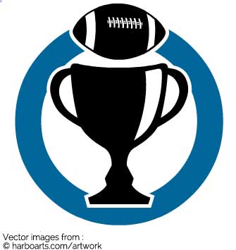 335x355 Download American Football Trophy Emblem