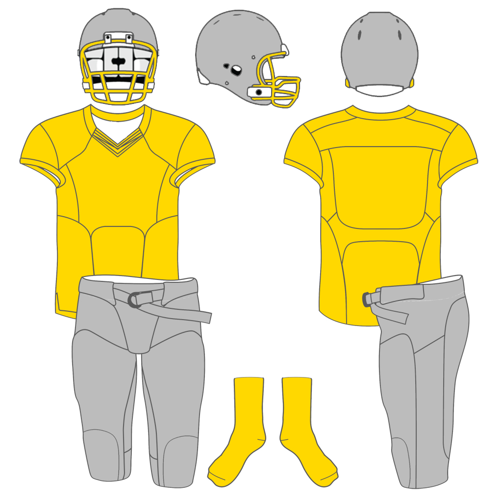 1024x1024 Football Uniform Template