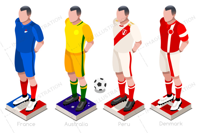 690x459 World Cup Soccer Uniform Vector