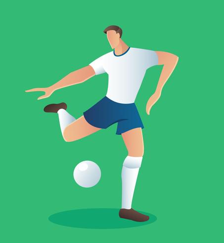 Soccer Action Player Football Player Vector Illustration 453x490 Soccer Action Player Football Player Vector Illustration
