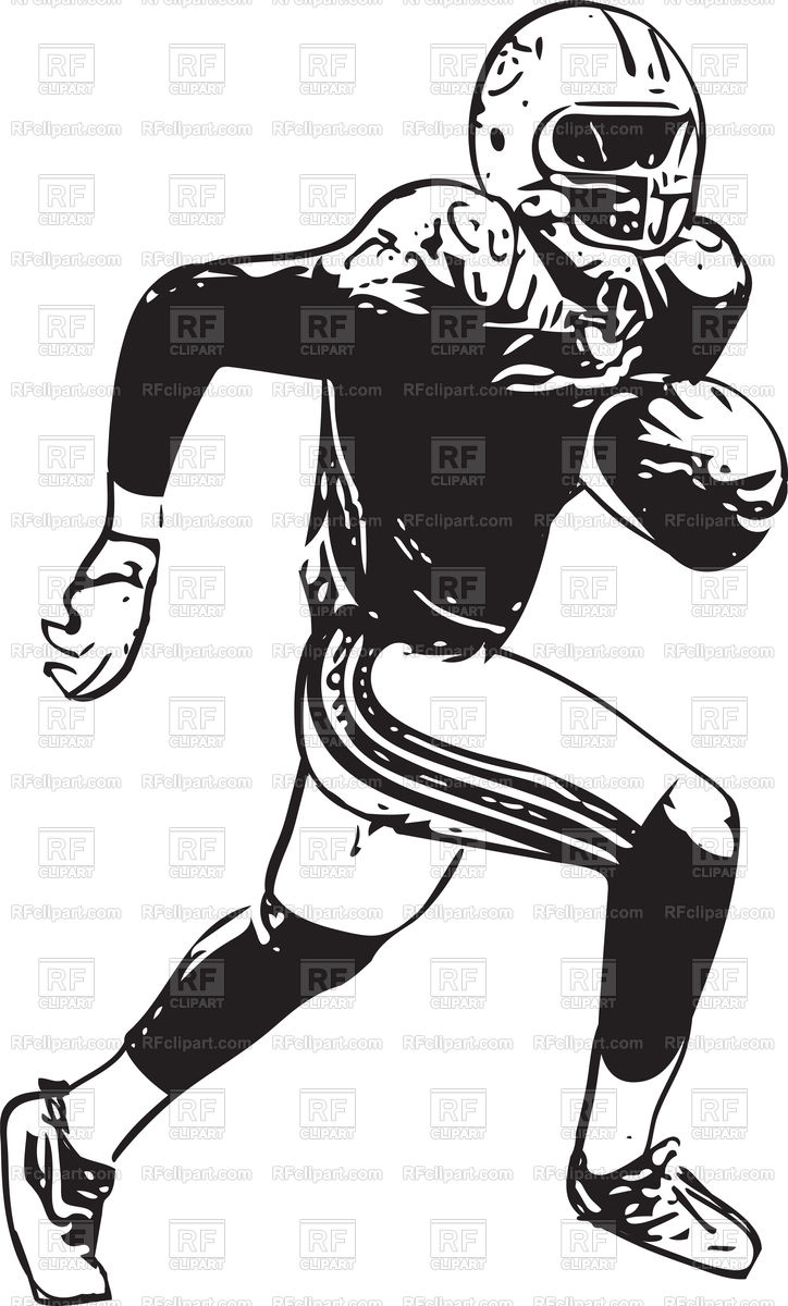 724x1200 American Football Player Vector Image Of People Aroastock