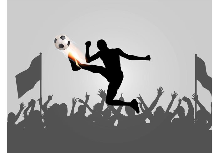 Man Playing Football Free Vectors Ui Download 700x490 Man Playing Football Free Vectors Ui Download