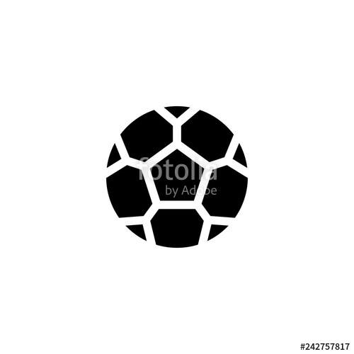 Football Ball Icon Vector Football Ball Vector Graphic 500x500 Football Ball Icon Vector Football Ball Vector Graphic