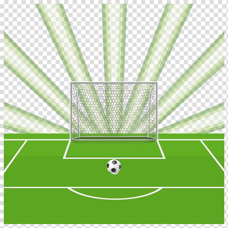 800x800 Football Pitch Goal, Sports Soccer Field Transparent Background