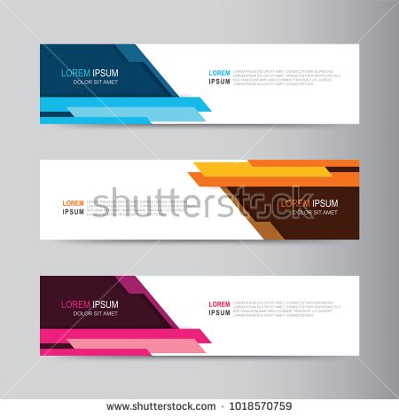 450x470 Vector Abstract Banner Design Modern Web Template Banner