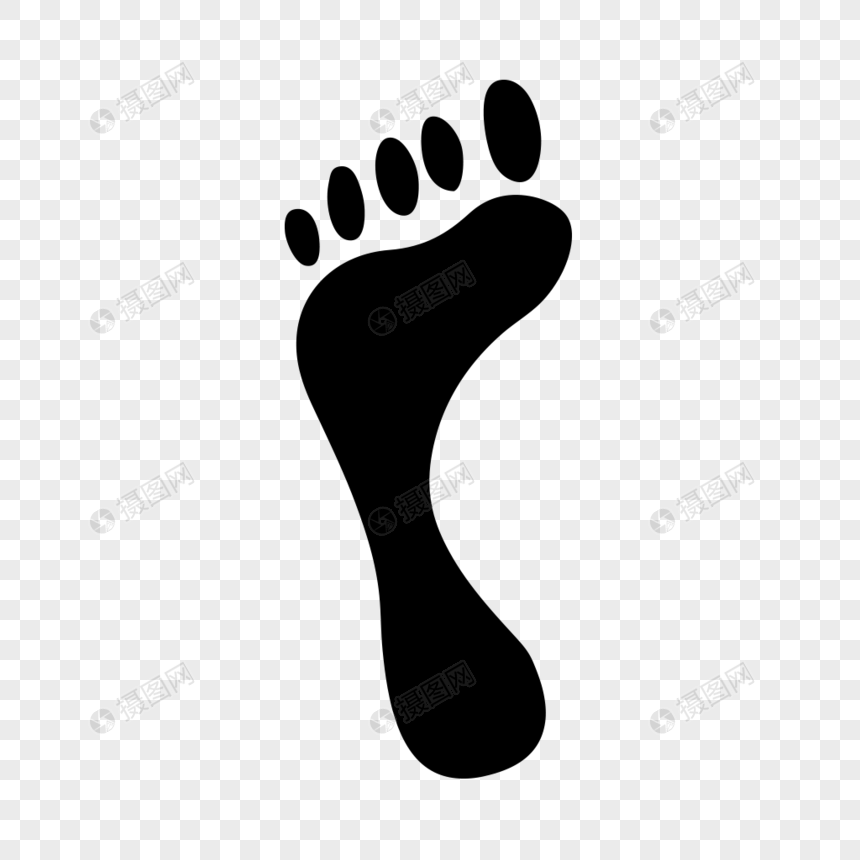860x860 Footprints, Footprints, Footprints, Footprints, Vector Material