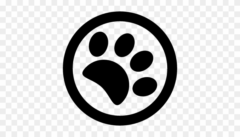 840x480 Pet Footprint Vector