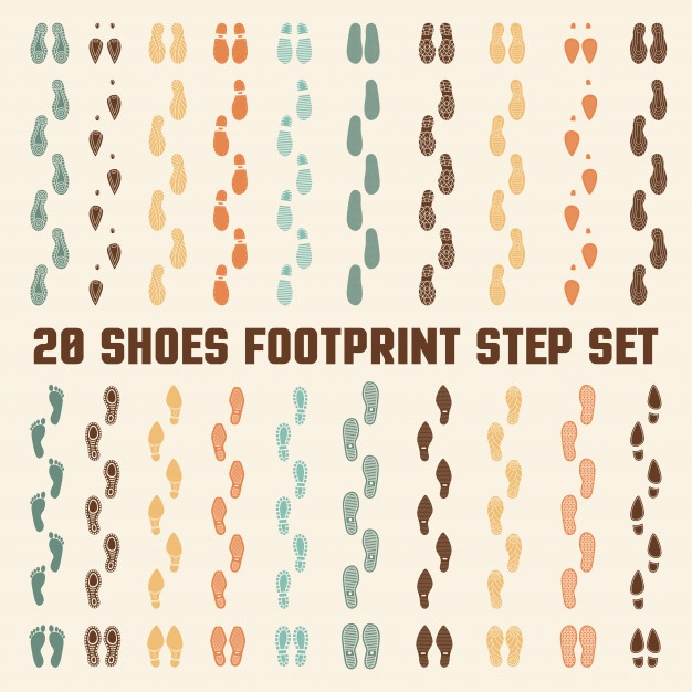 Footprint Vectors, Photos And Free Download 626x626 Footprint Vectors, Photos And Free Download
