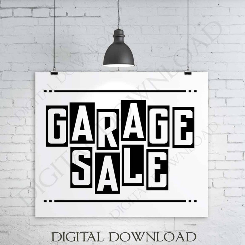 Garage Sale Sign Vector Digital Download Ready To Use Etsy 794x794 Garage Sale Sign Vector Digital Download Ready To Use Etsy