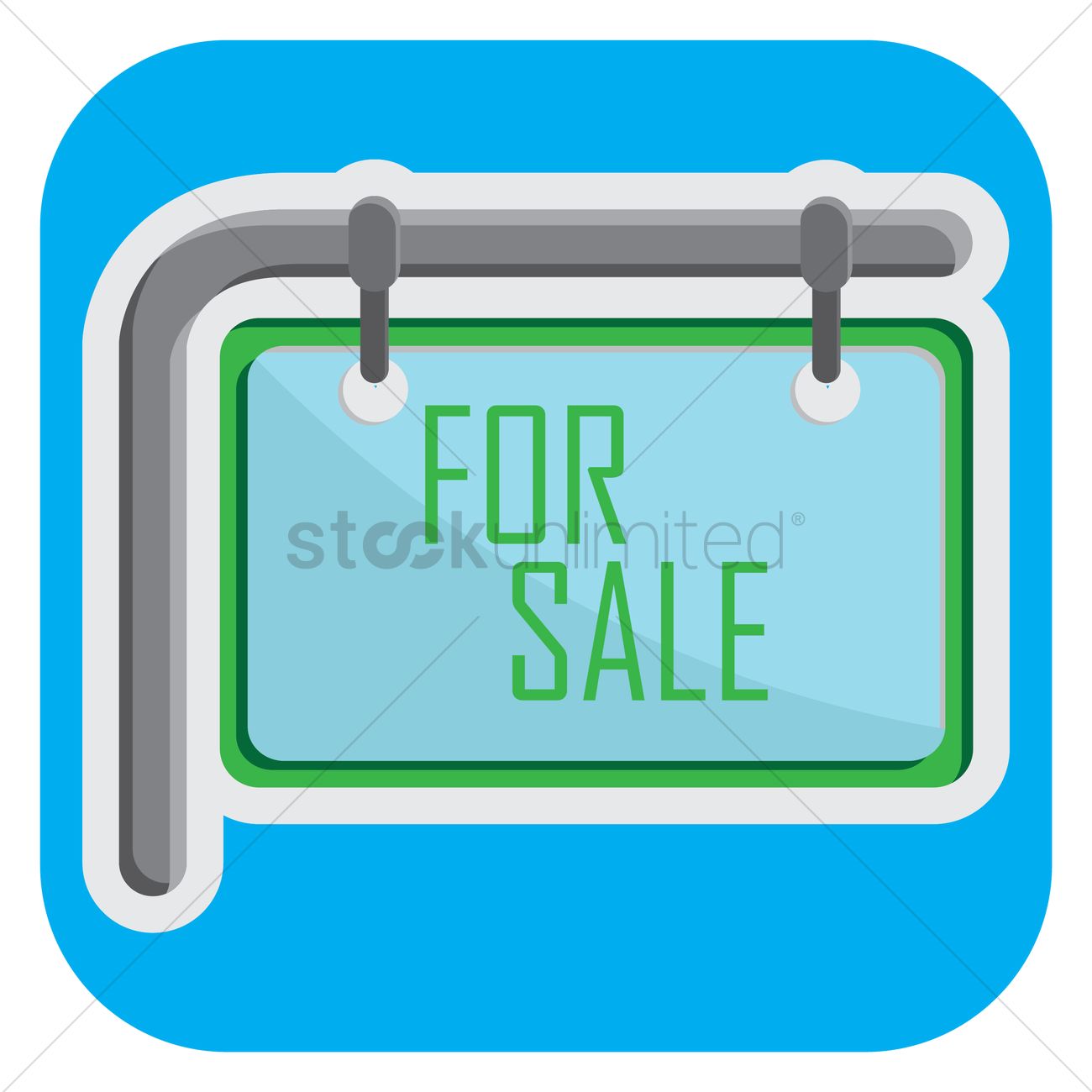 Home For Sale Sign Vector Image 1300x1300 Home For Sale Sign Vector Image