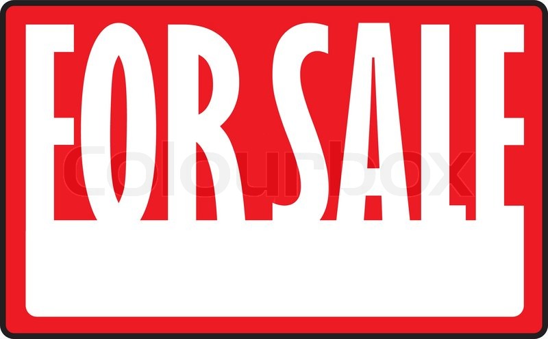 A For Sale Sign With Copy Space In Stock Vector Colourbox 800x496 A For Sale Sign With Copy Space In Stock Vector Colourbox