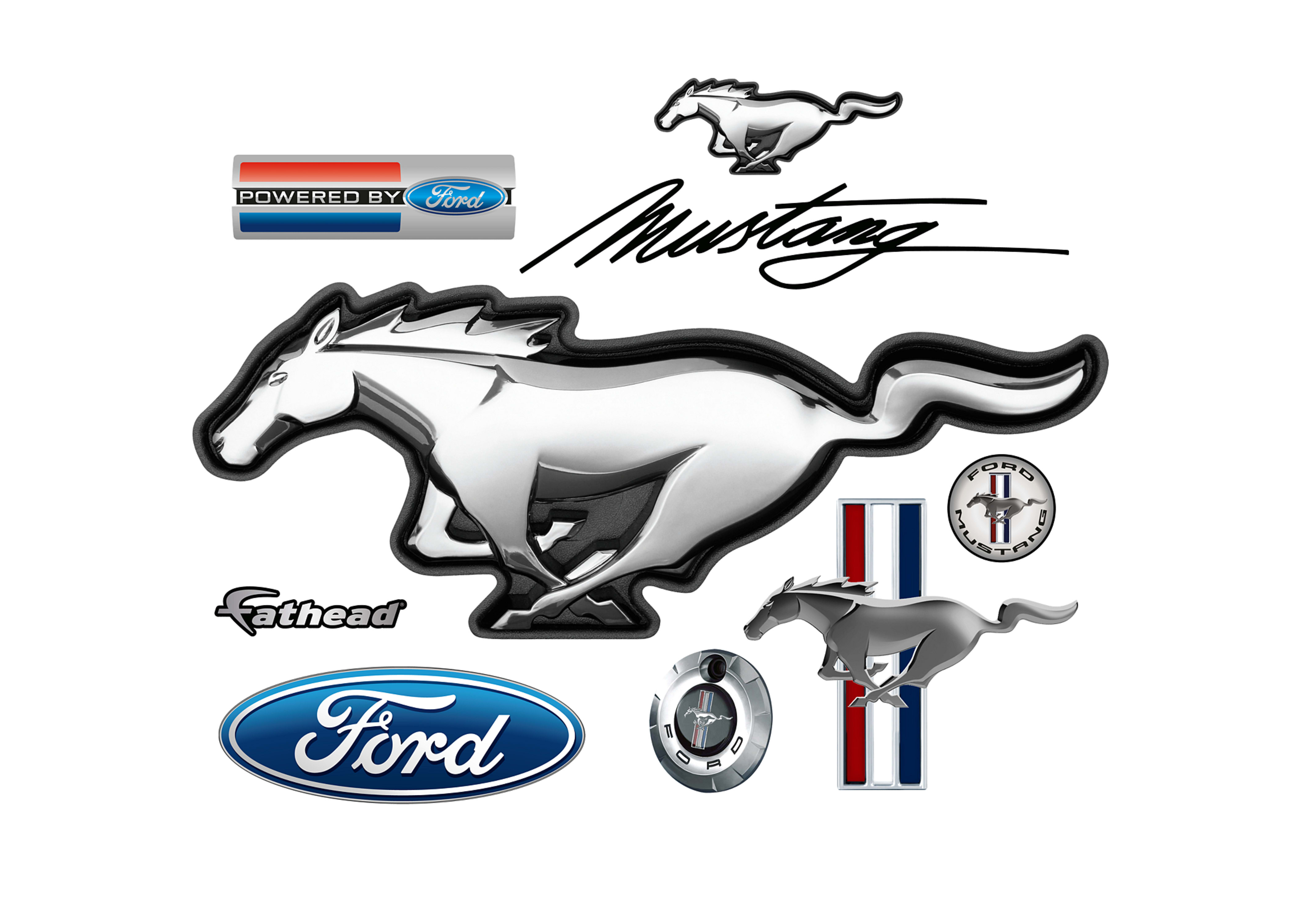 Ford Mustang Logo Vector at Vectorified.com | Collection of Ford