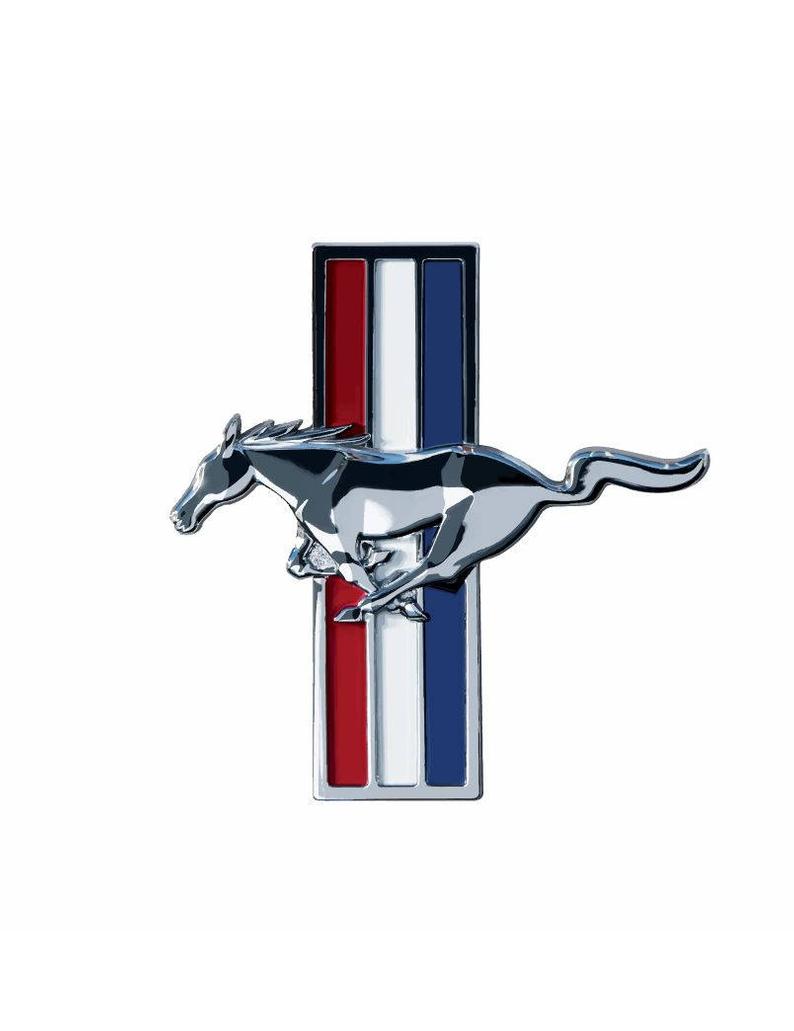 794x1031 Ford Mustang Classic Running Horse Emblem Tri Color Vector Etsy