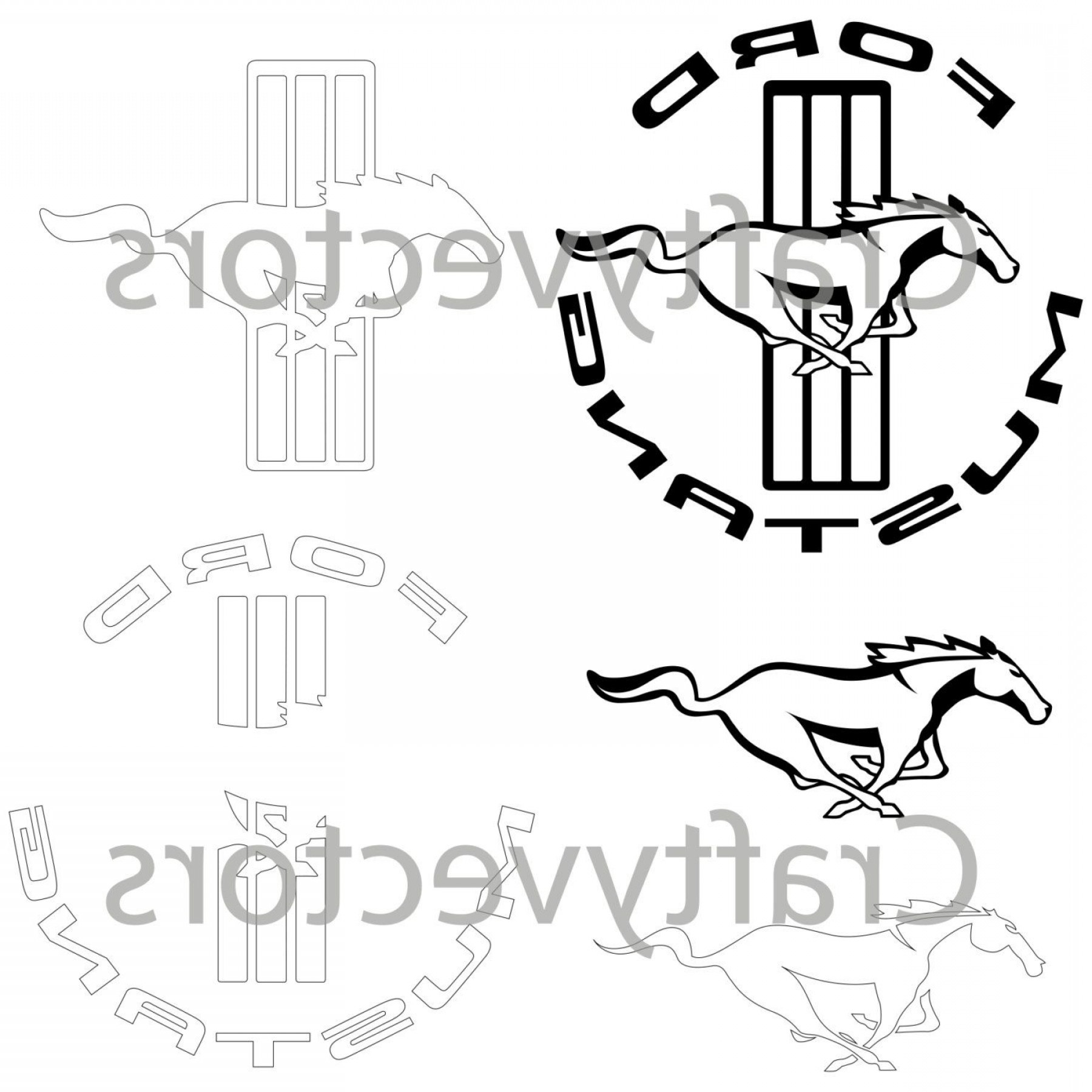 1800x1800 Free Ford Mustang Logo Vector Download Free Clip Art Geekchicpro