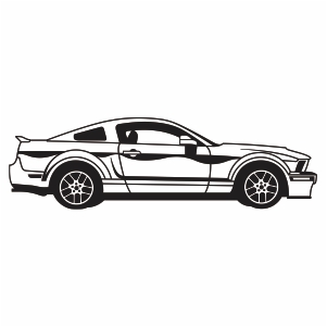 301x301 Ford Mustang Car Logo