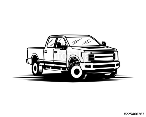 Ford Pickup Truck Sign Symbol Logo Vector Stock Image 500x400 Ford Pickup Truck Sign Symbol Logo Vector Stock Image