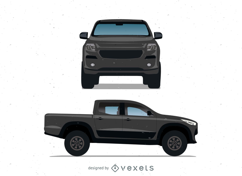 Ford Realistic Black Pickup Truck 781x570 Ford Realistic Black Pickup Truck