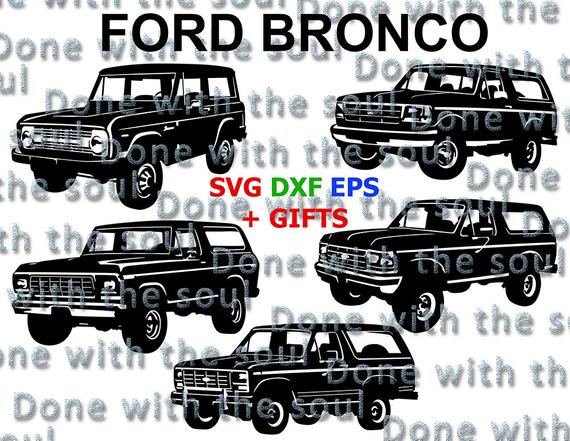 Ford Bronco Ford Truck Ford Digital Ford Vector Car Etsy 570x441 Ford Bronco Ford Truck Ford Digital Ford Vector Car Etsy