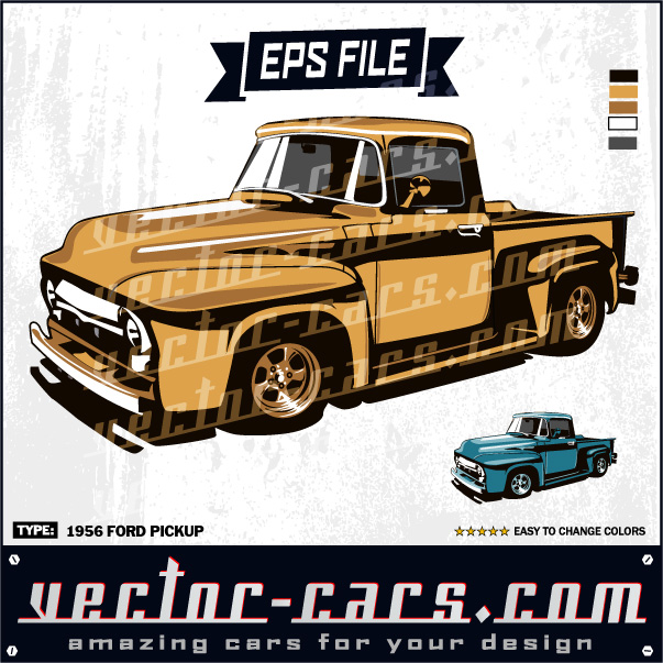 Ford Pickup Truck Clipart Vector Vector 603x603 Ford Pickup Truck Clipart Vector Vector