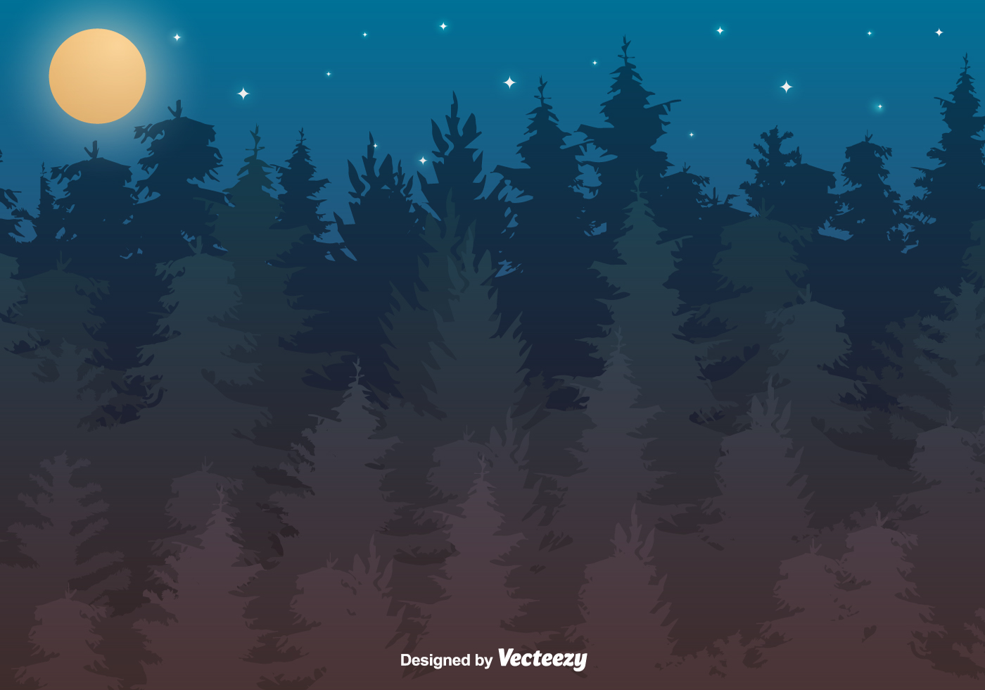 1400x980 Forest Free Vector Art
